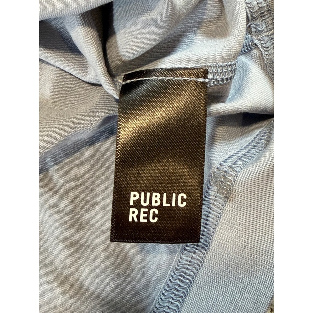 NWT Public Rec Go To Performance Vee Men XL Blue V-Neck Pima Cotton T-Shirt - Picture 4 of 9